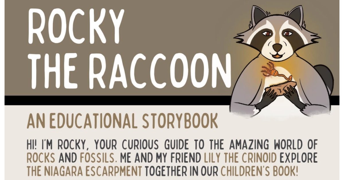 Rocky the Raccoon Children's Book