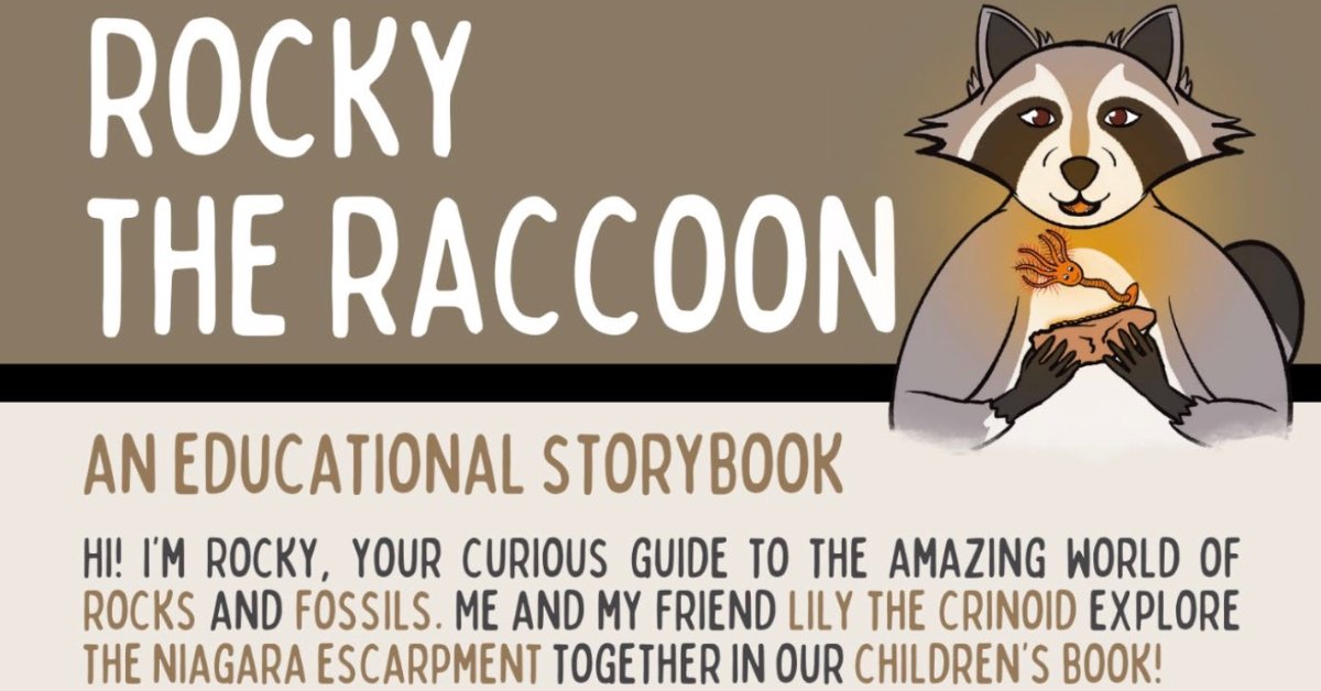 Poster of Rocky the Raccoon.